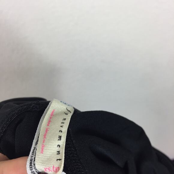 Free People Movement Black Refine Mesh High Rise Stretch Workout Leggings XS - Picture 4 of 12